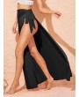Wrap Tie Side Cover Up Skirt