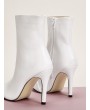 Point Toe Side Zip Stiletto Heeled Boots