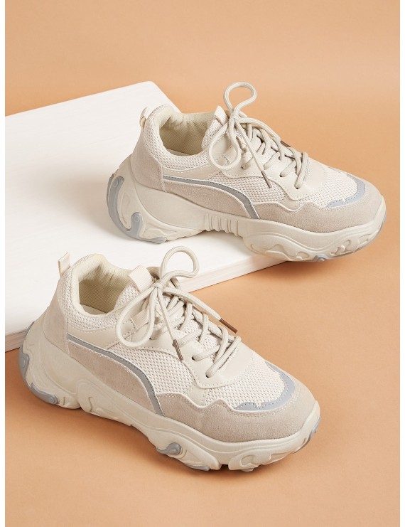 Lace-up Front Chunky Trainers