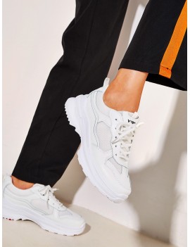 Lace-up Front Chunky Sole Trainers