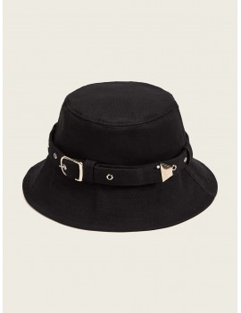 Belt Decor Bucket Hat