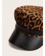 Leopard Pattern Bakerboy Hat