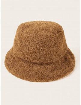 Teddy Faux Fur Bucket Hat