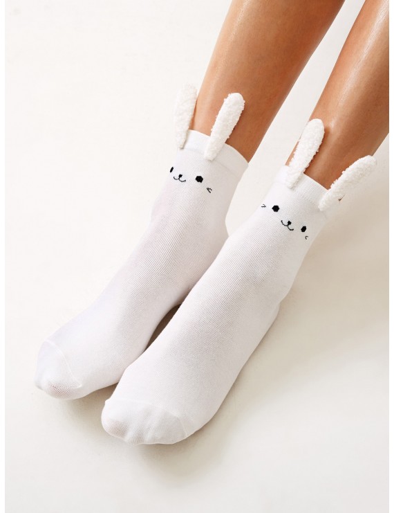 Rabbit Ear Design Socks 1pair