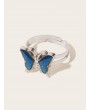 Butterfly Design Thermochromic Ring