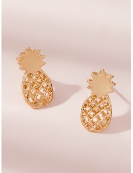 Pineapple Stud Earrings 1pair