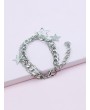 Star Charm Layered Chain Bracelet 1pc