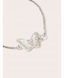 Butterfly Decor Chain Bracelet