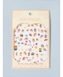 1 Sheet Rainbow & Egg Pattern Tattoo Sticker