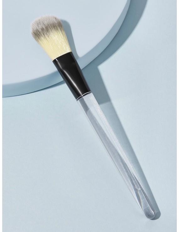 Duo Fiber Transparent Handle Makeup Brush