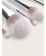Duo-fiber Two Tone Handle Makeup Brush 11pcs