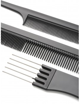 Multi Shaped Hair Comb Set 10pcs
