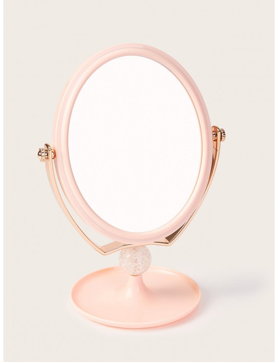Random Color Oval Pedestal Mirror 1pack