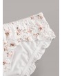 2pack Floral Print Panty Set