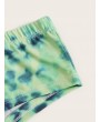 Mixed Print Tie Dye Panty Set 2pack
