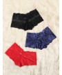 Floral Lace Panty 3pack